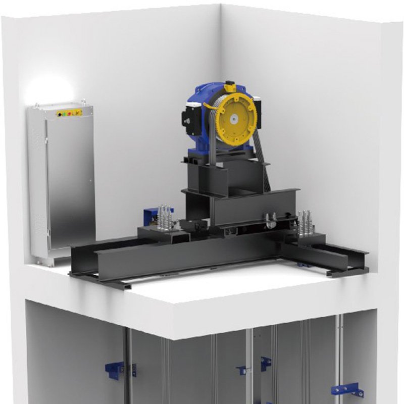 Machine Room Elevator Structure